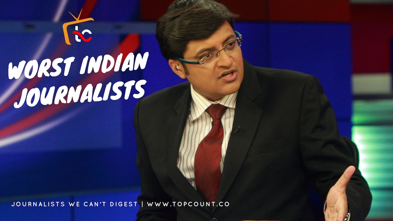 10 Most Hated, Corrupt & Controversial Indian Journalists