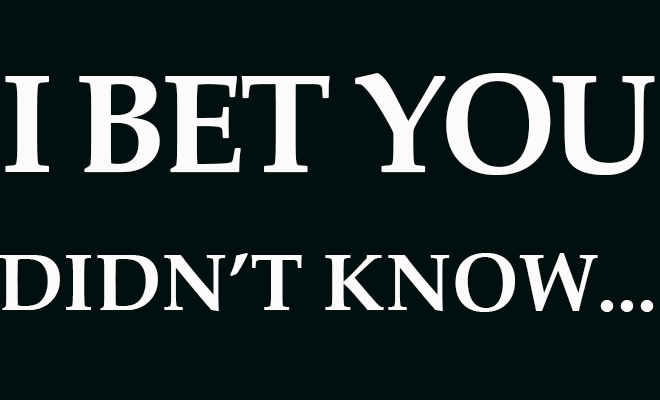 20 facts you really need to know!