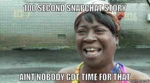 seconds