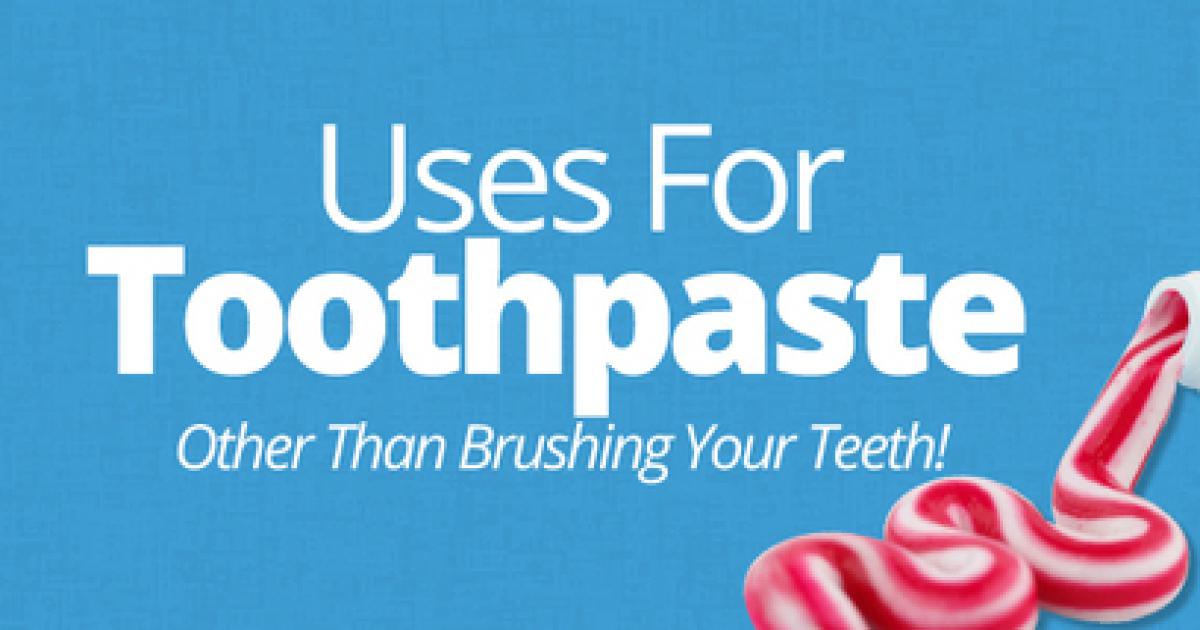 15 Unexpected Uses of Toothpaste in Daily Life