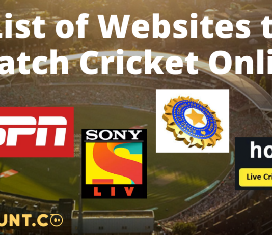 Top 10 Best Websites to Watch Live Cricket this image contains website name where you can watch live cricket online
