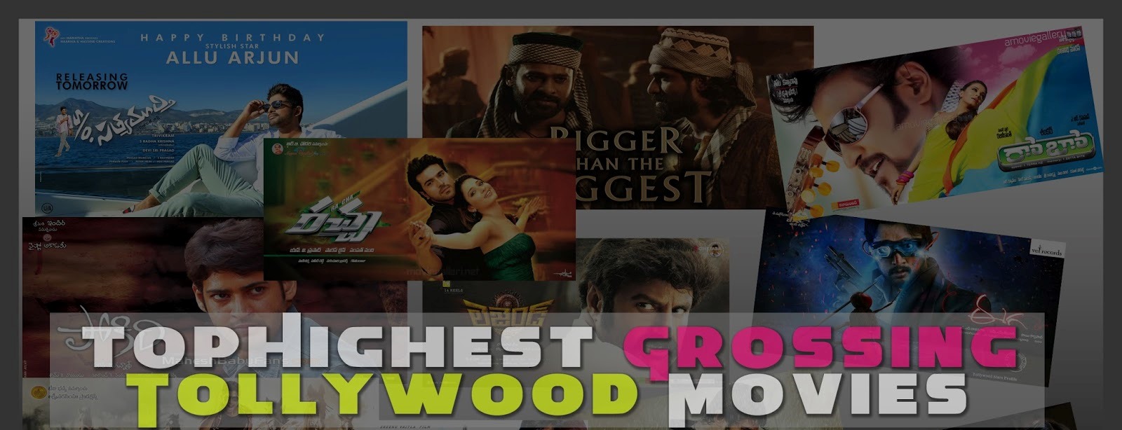 25 Highest Grossing Tollywood Movies