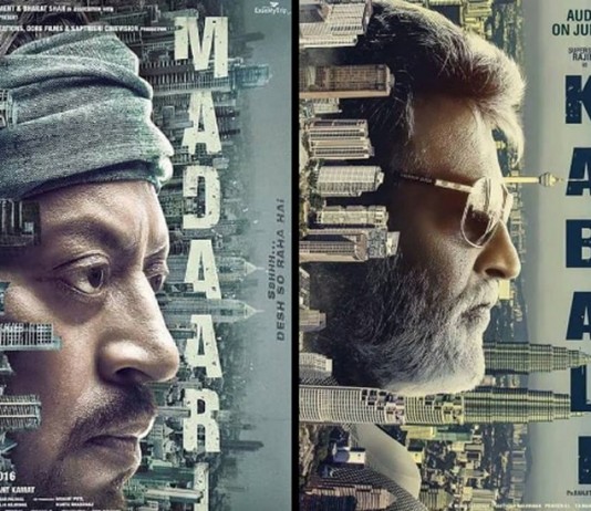 Did Irrfan Khan’s Madaari Inspire Rajnikanth’s Kabali Poster?