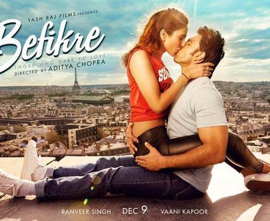 “Befikre” Makes Ranvir a Serial Kisser