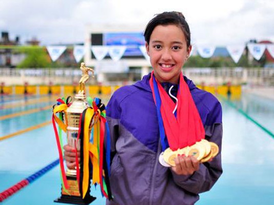 Gaurika Singh the Youngest Olympian at Rio 2016. Nepalese earthquake survivor “Gaurika singh” is the Youngest Olympian at 2016.