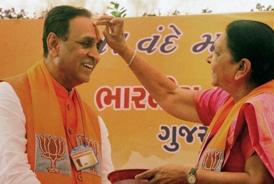 Nitin Patel out of Gujarat CM race,Vijay Rupani holds it. Nitin Patel out of Gujarat CM race,Vijay Rupani holds it.