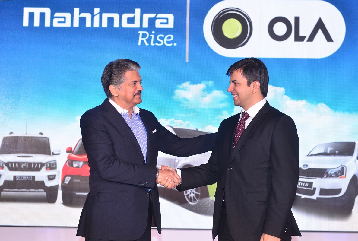 Automaker Mahindra and Ola cabs Alliance could Remodel the Transportation Industry.