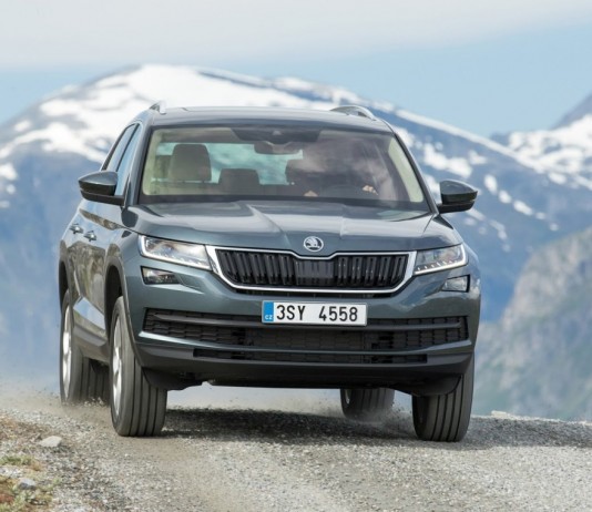 Skoda Kodiaq : Skoda’s First SUV available from March 2017. Skoda Kodiaq : Skoda's First SUV available from March 2017.