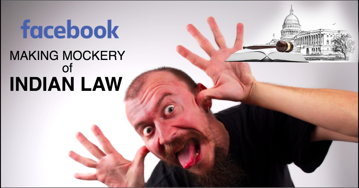 Equalization Levy : How Facebook is making mockery of Indian Law?