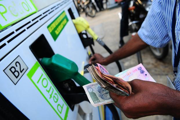 Petrol and Diesel Prices go up in major Cities of India