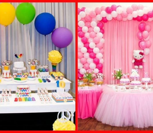 Rainbow Balloon Decorating Tips For Birthday Party