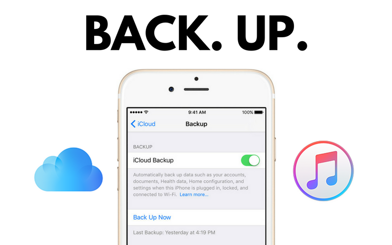 How to backup iPhone/iPad to iTunes?