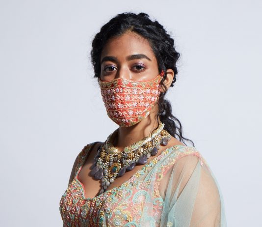 Lockdown Bride: Make a Style Statement with Matching Masks to your Bridal Outfit