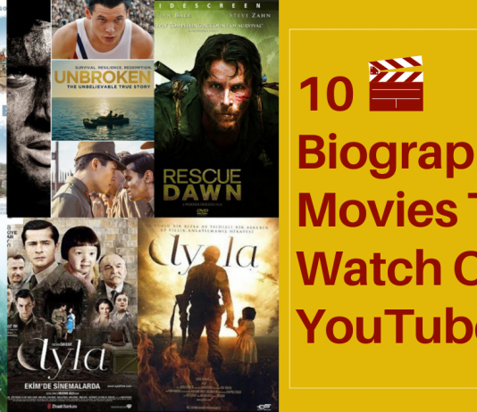 10 Biographical Movies To Watch On YouTube 10 Biographical Movies To Watch On YouTube