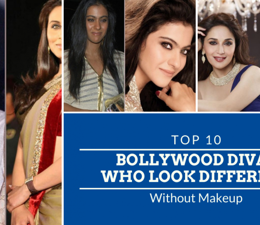 Top 10 Bollywood Divas Who Look Different Without Makeup Top 10 Bollywood Divas Who Look Different Without Makeup