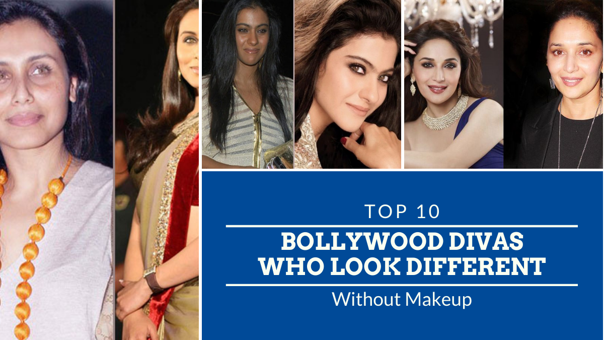 Top 10 Bollywood Divas Who Look Different Without Makeup