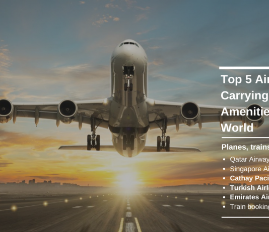 Top 5 Airlines Carrying Best Amenities In The World Top 5 Airlines Carrying Best Amenities In The World
